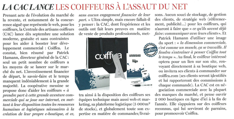 L Claireur Septembre Centrale Des Artisans Coiffeurs